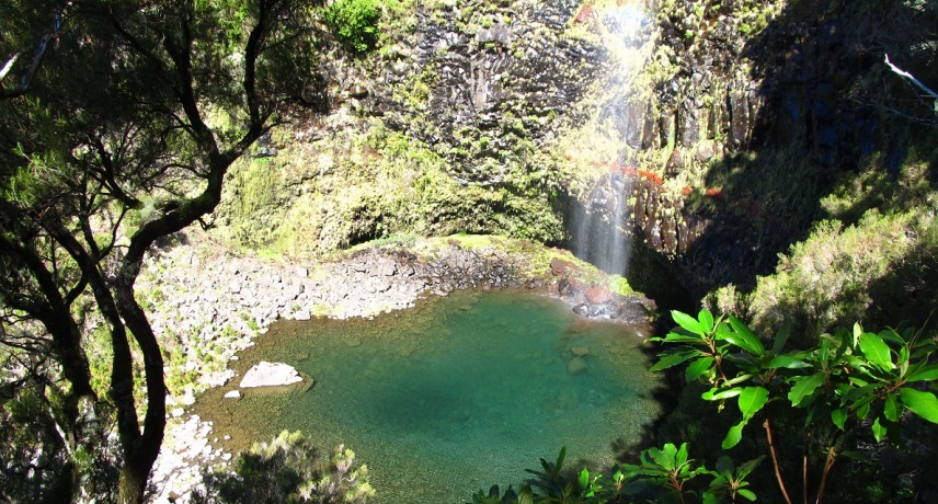 Melhores cascatas da Madeira- Lagoa do vento